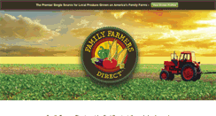 Desktop Screenshot of familyfarmersdirect.com